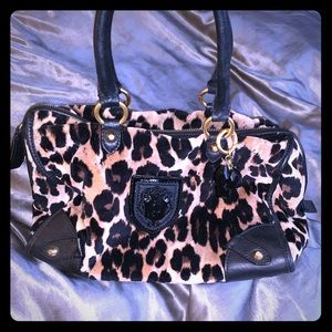 Juicy couture leopard purse